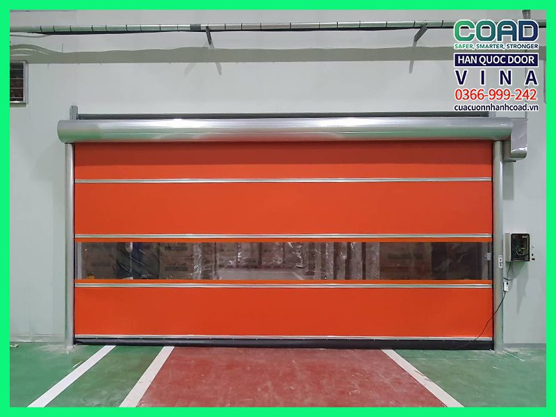 cửa cuốn nhanh tiêu chuẩn pvc