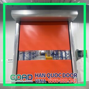 Cửa tự động PVC - Cửa cuốn nhanh tự phục hồi COAD