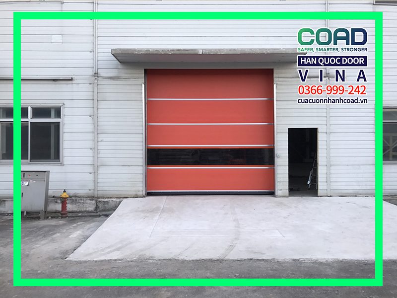 Cửa cuốn tốc độ cao Hàn Quốc - COAD VINA