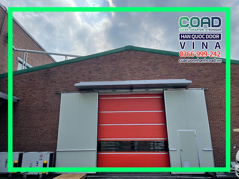 Cửa cuốn tốc độ cao tiêu chuẩn - COAD VINA