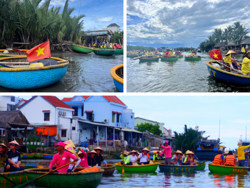 Trải nghiệm thuyền thúng tham quan Rừng Dừa bảy Mẫu ở Hội An - COAD