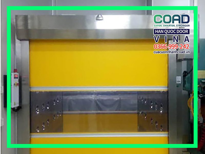 Cửa cuốn nhanh bằng thép