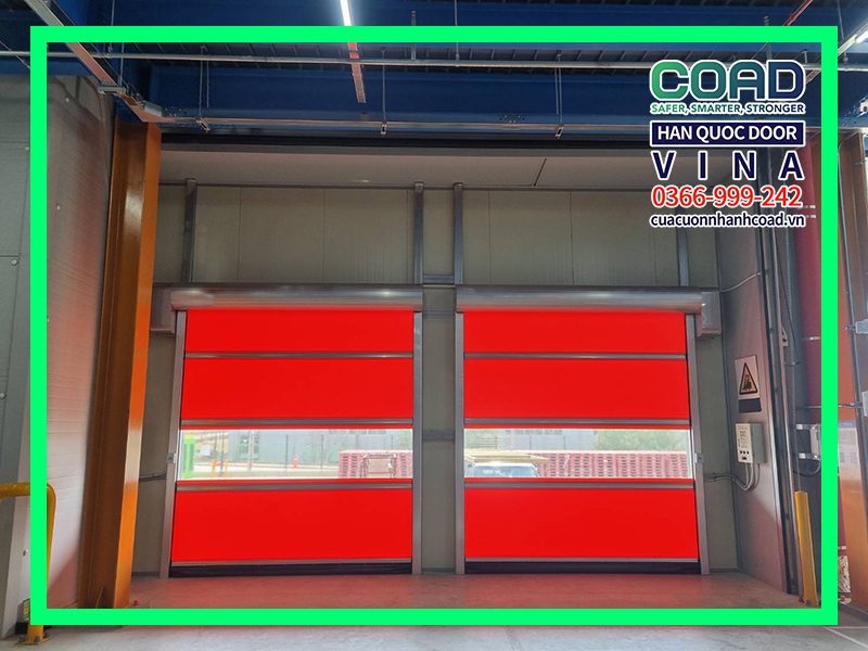 cấu tạo cửa cuốn nhanh