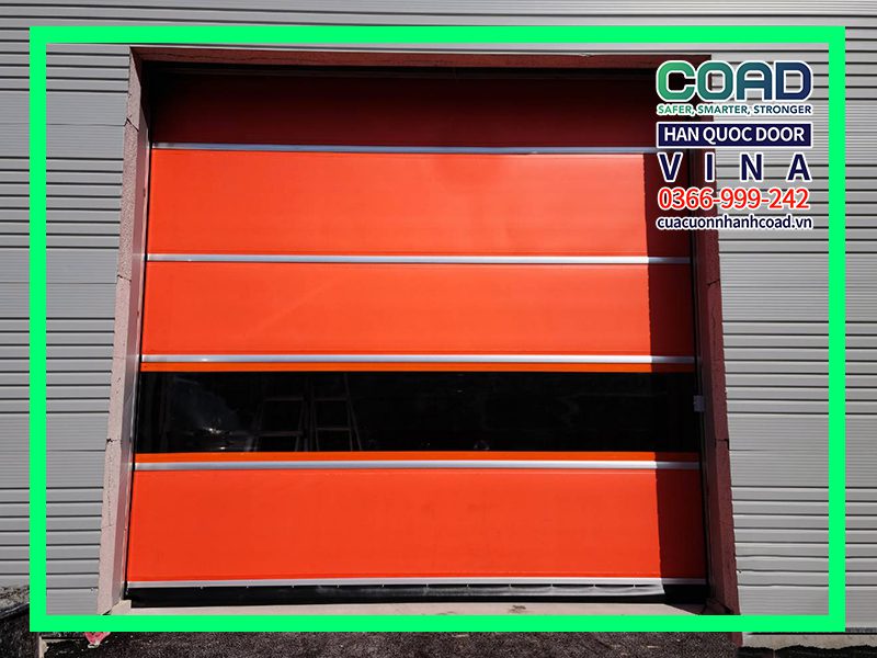 Cửa cuốn nhanh COAD - Cửa cuốn nhanh cho nhà xưởng