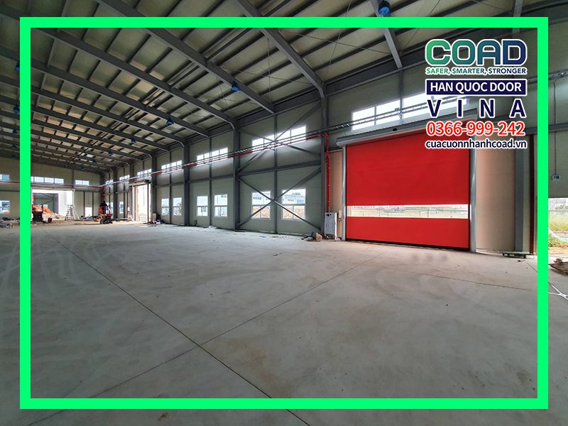 cửa cuốn pvc cách nhiệt - cửa cuốn coad