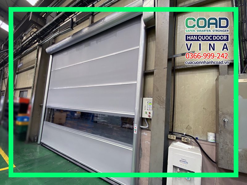 Ưu điểm của cửa cuốn nhanh