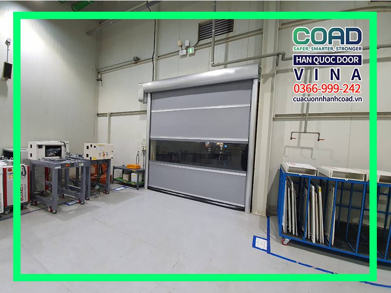 Cửa cuốn tốc độ cao tiêu chuẩn - COAD VINA