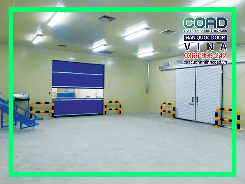 Cửa cuốn phòng sạch và kho lạnh COAD