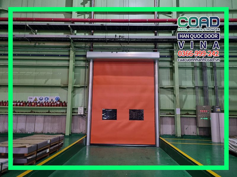 cửa cuốn tự phục hồi