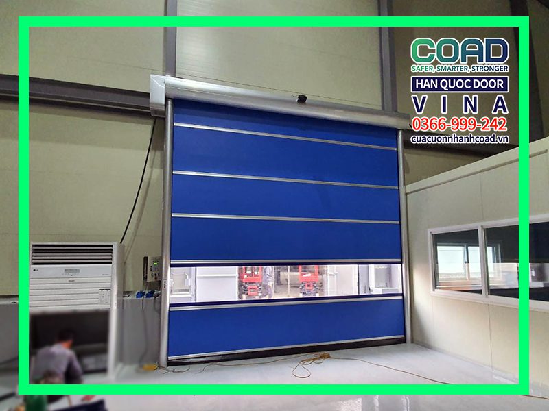 Cửa cuốn tốc độ nhanh tiêu chuẩn - Cửa cuốn nhanh COAD