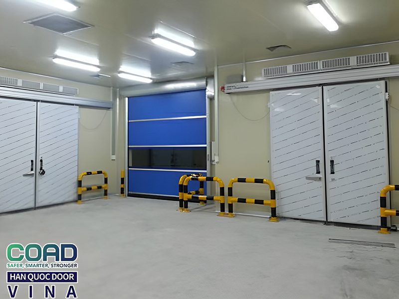 Cửa cuốn nhanh dành cho kho lạnh