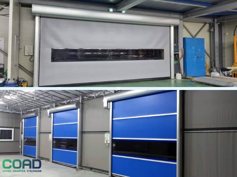 Cửa cuốn tự phục hồi - Cửa cuốn tiêu chuẩn