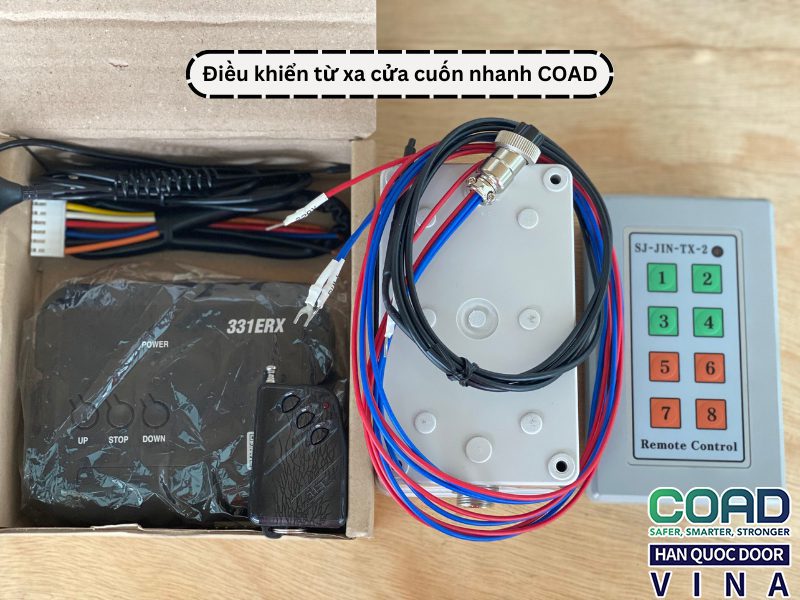 Điều khiển từ xa cửa cuốn nhanh COAD