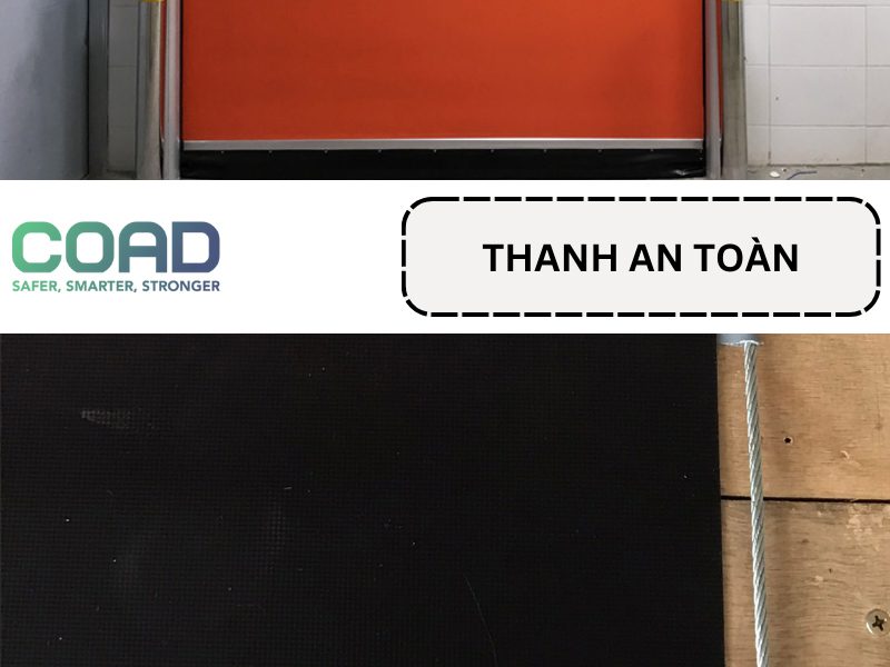 Thanh an toàn trong cấu tạo cửa đóng mở nhanh COAD