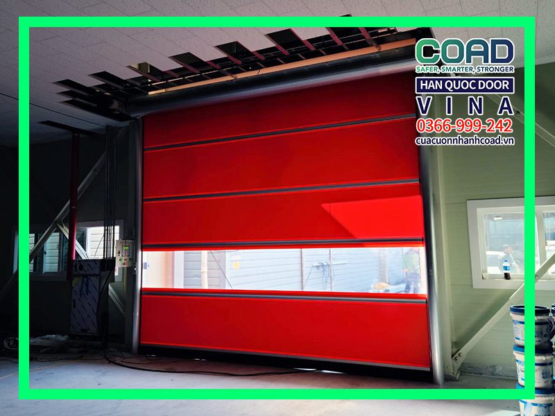 tính năng cửa cuốn nhanh - cửa cuốn coad