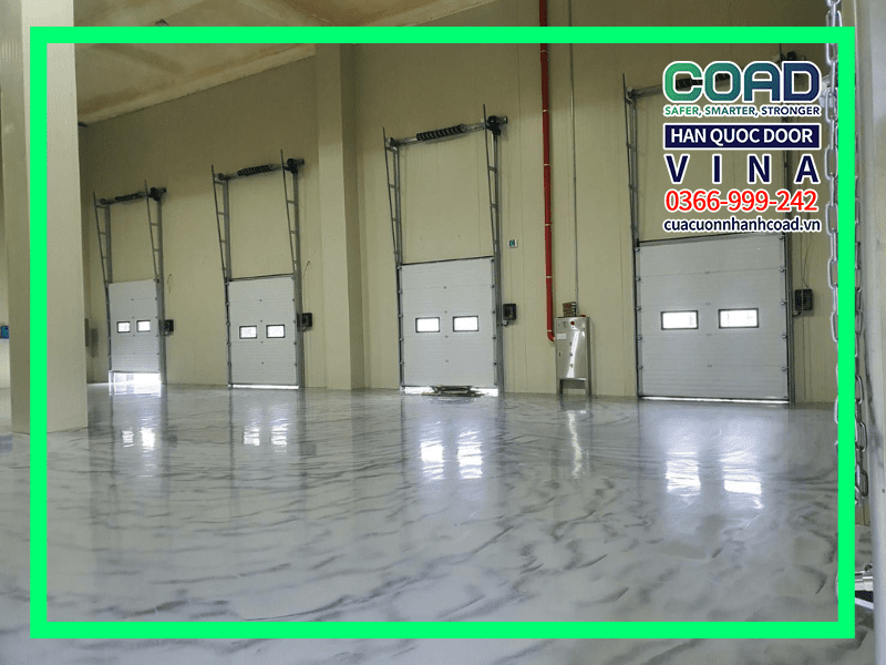 Nguyên lý hoạt động của cửa cuốn trượt trần COAD