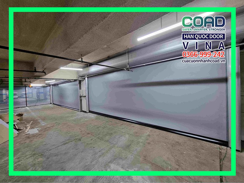  cửa cuốn đóng mở nhanh siêu tốc