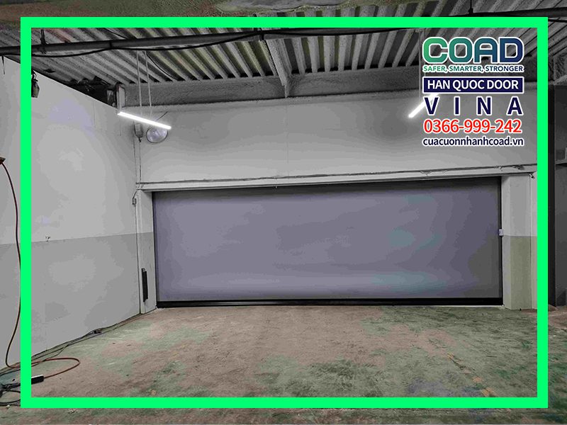 Cửa cuốn đóng mở nhanh