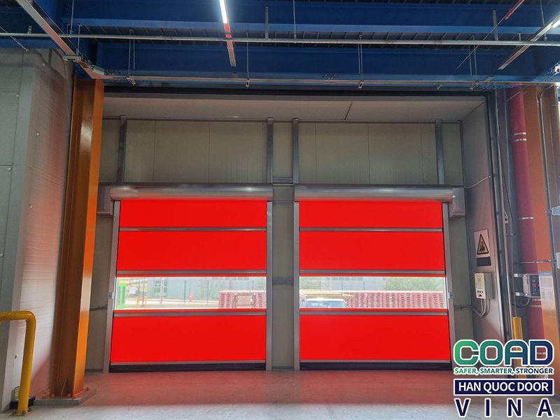 Cửa cuốn màn nhựa PVC COAD