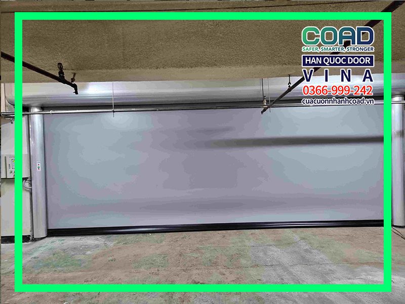 Cửa cuốn siêu tốc tự phục hồi