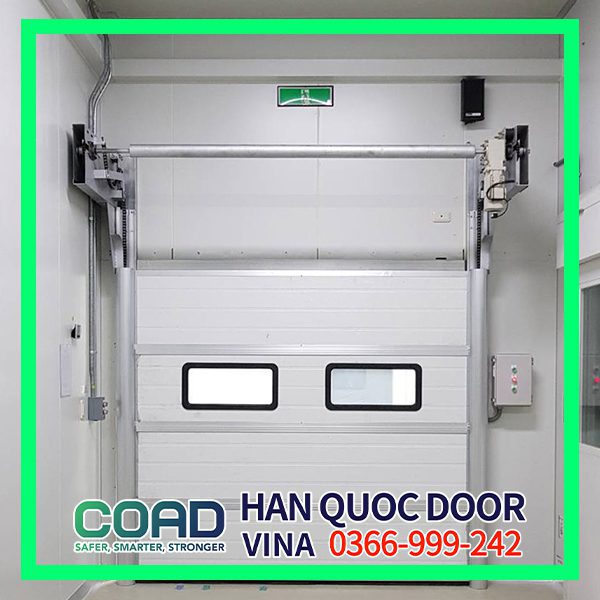 Cửa trượt trần kho lạnh COAD VINA
