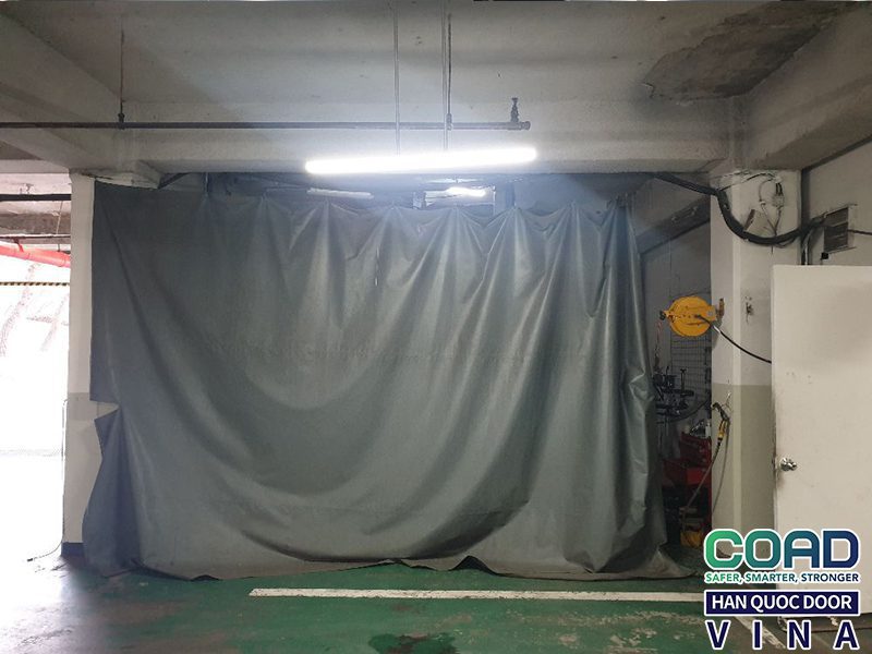 Thi công cửa cuốn nhanh