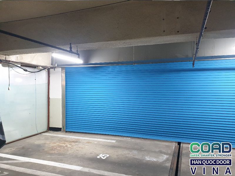 Thi công cửa cuốn nhanh coad