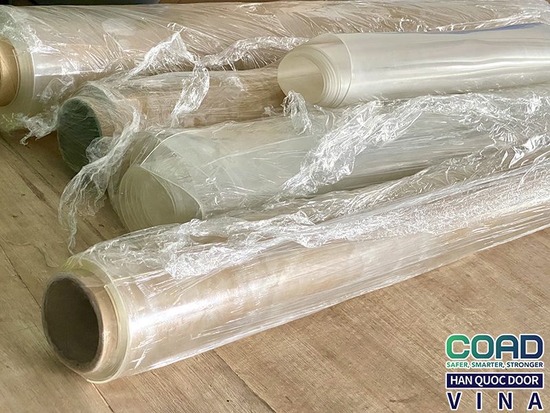 Màn trong PVC cửa cuốn nhanh COAD