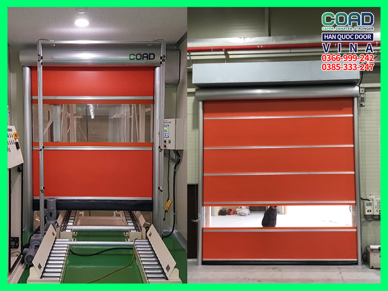 cửa cuốn tốc độ cao C-1 Deluxe Model
