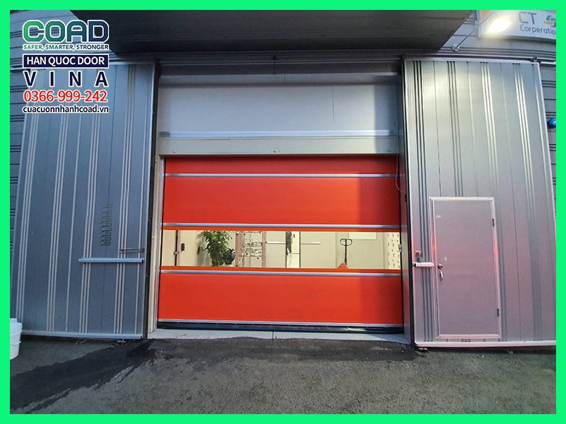 Cửa cuốn nhanh tiêu chuẩn Hàn Quốc