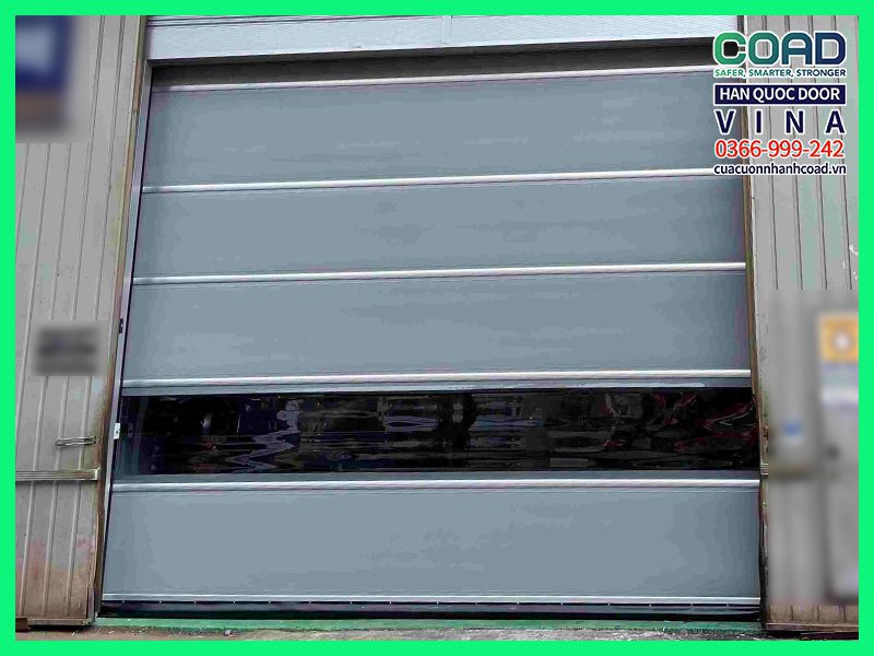 lắp đặt cửa cuốn nhanh