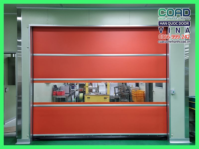cửa cuốn tự động Coad Vina