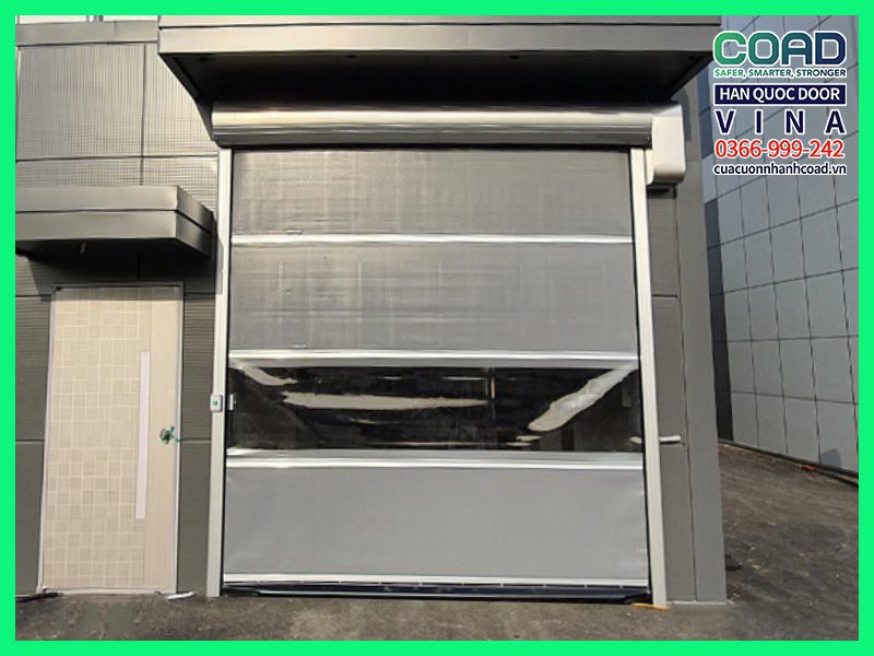 Cửa cuốn siêu nhanh tiêu chuẩn - Cửa cuốn nhanh COAD