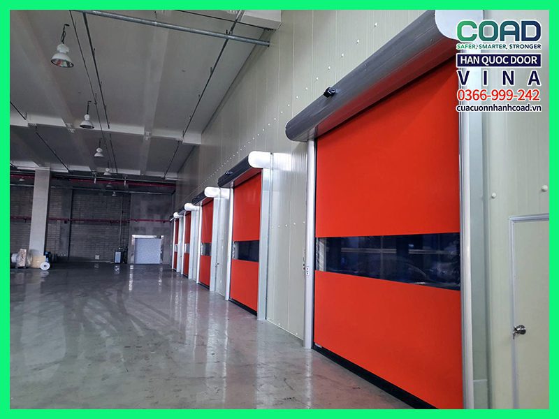 Cửa cuốn nhanh PVC Hàn Quốc
