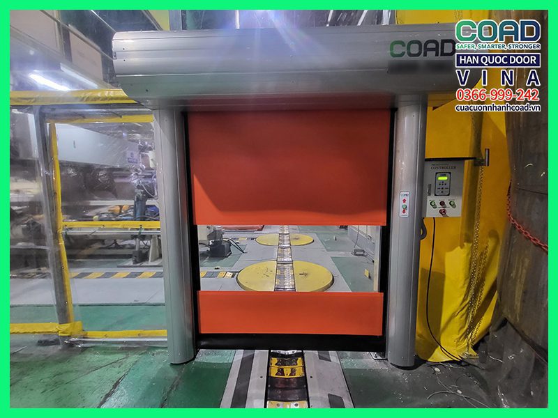 Cửa cuốn nhanh PVC - Cửa cuốn tốc độ cao