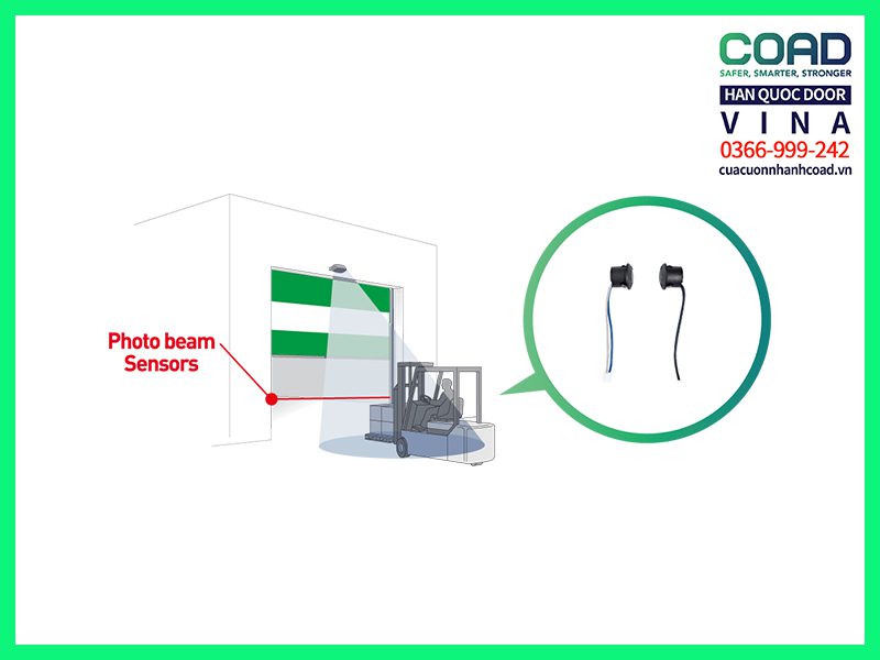 Cảm biến an toàn cửa cuốn nhanh
