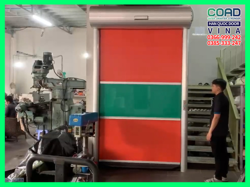 cửa cuốn nhanh C-2 Slim Model