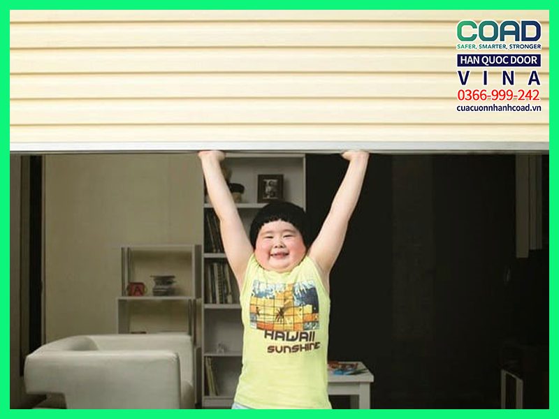 Vì sao cửa cuốn không an toàn