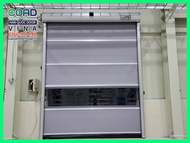 Cửa cuốn tốc độ cao tiêu chuẩn - Cửa cuốn nhựa PVC