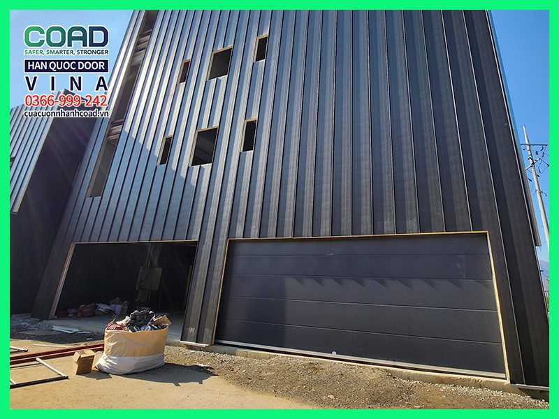 Cửa trượt trần - Cửa cuốn trượt trần tự động