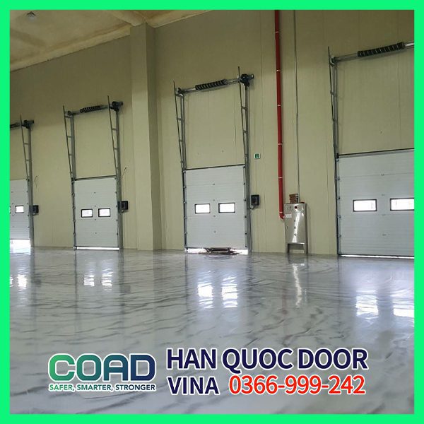 Cửa cuốn trượt trần - Cửa Hàn Quốc