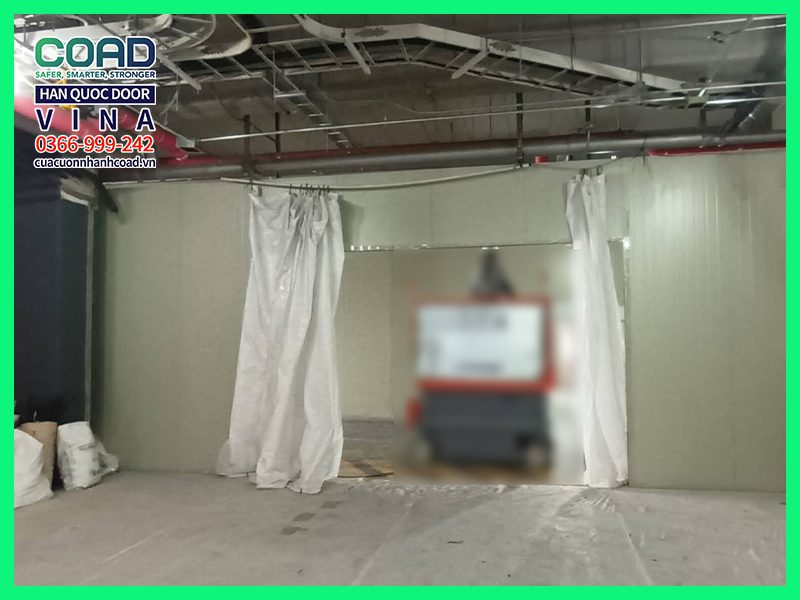 Trước khi lắp đặt cửa cuốn nhanh tự phục hồi C-3