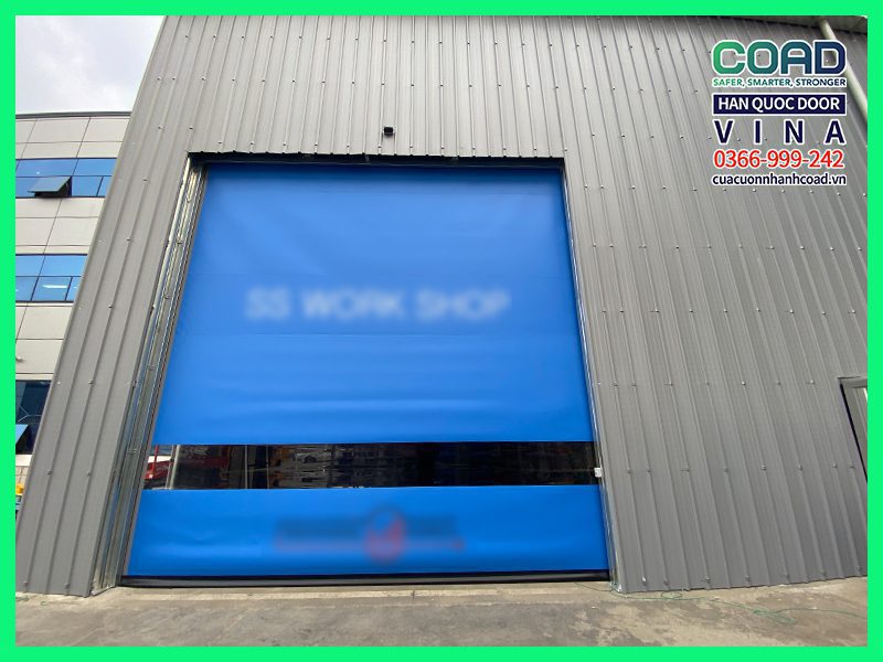 Cửa cuốn nhanh - Cửa cuốn tốc độ cao tự phục hồi