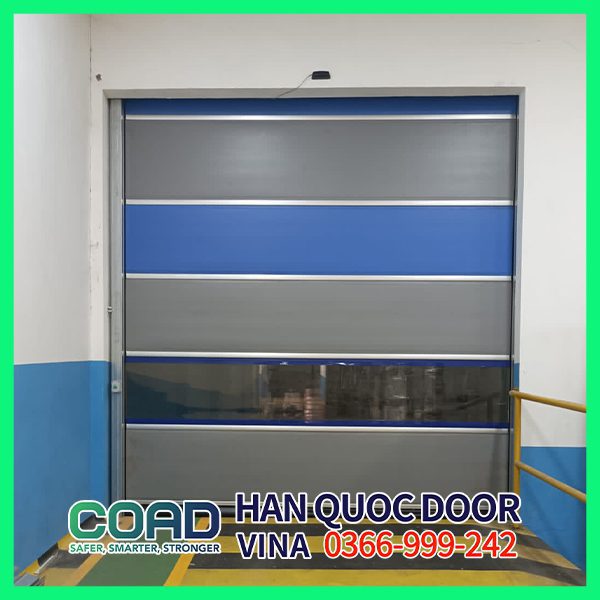 Cửa cuốn tốc độ cao sử dụng động cơ Nhật Bản