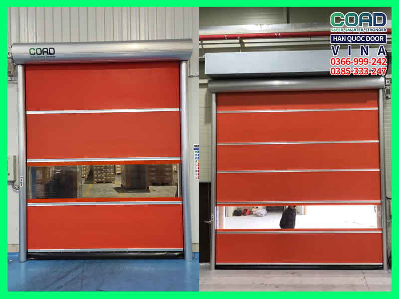cửa cuốn nhanh dòng C-1 Deluxe Model