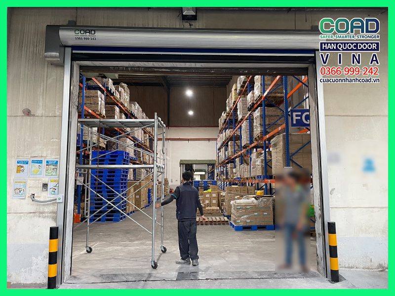 Cửa cuốn nhựa PVC - Cửa cuốn đóng mở nhanh