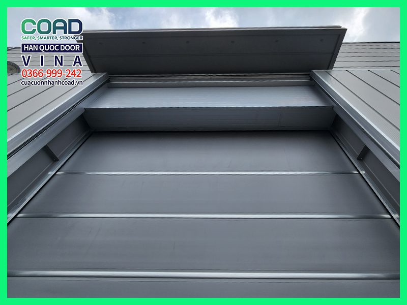 Cửa cuốn tốc độ cao chống cháy lan Hàn Quốc
