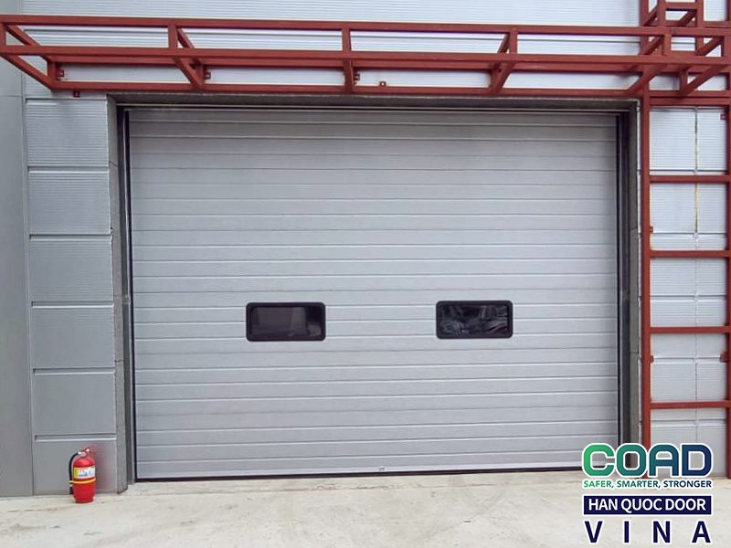 Cửa trượt trần gara Coad