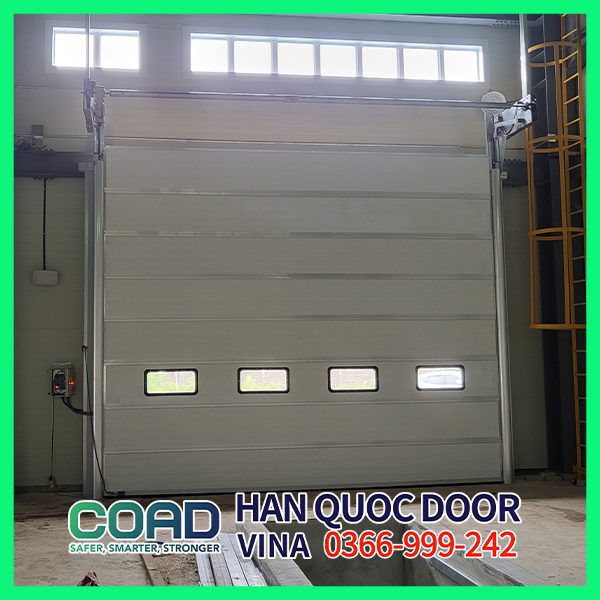 Hệ số cách nhiệt ở cửa cuốn trượt trần - Cửa trượt trần COAD