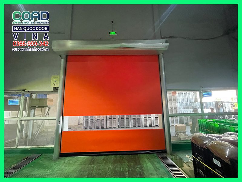 Cửa cuốn nhanh tự phục hồi - Cửa cuốn đóng mở nhanh